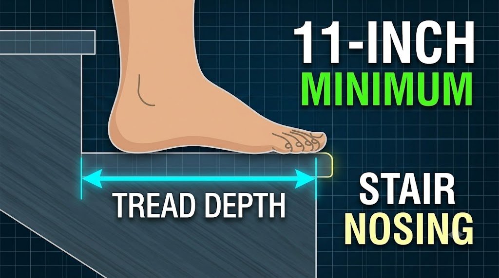 Tread Depth Explained: How Deep Should a Stair Step Be?